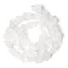 20 pcs 7-11MM Transparent Natural White Clear Crystal Quartz Beads Mineral Semi-precious Stones Bead For Diy Jewelry Making Bulk