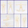 OB11 Doll Body MJD Movable Doll Model Action Figure Normal Size Boy White 1/12 (Super - 12cm)