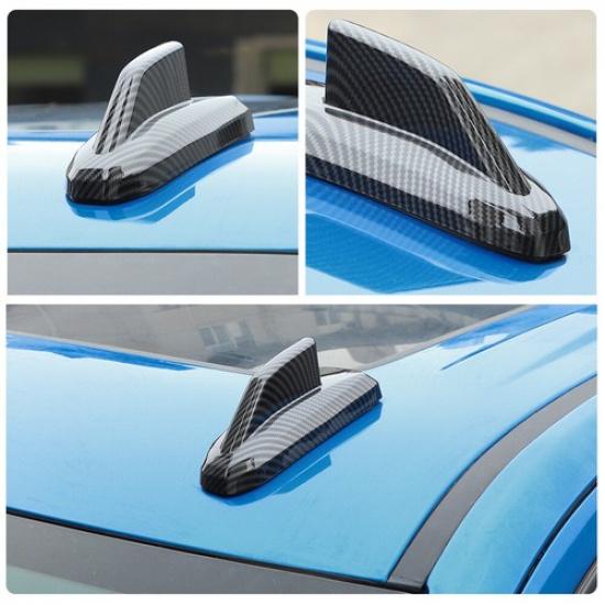 Carbon Exterior Antenna Cover Trim For Chevy Silverado Sierra Tahoe Suburban 19+