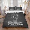 Rammstein Mutter Cover Art Print 3Pcs Bedding Setduvet Cover With 2 Bedropillowcase Home Birthday Gift