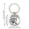 Baskisches Bergpferd - Schlüsselanhänger mit einem Pferd, Schlüsselanhänger mit Aufdruck, personalisierter Anhänger von der Marke Art-Dog