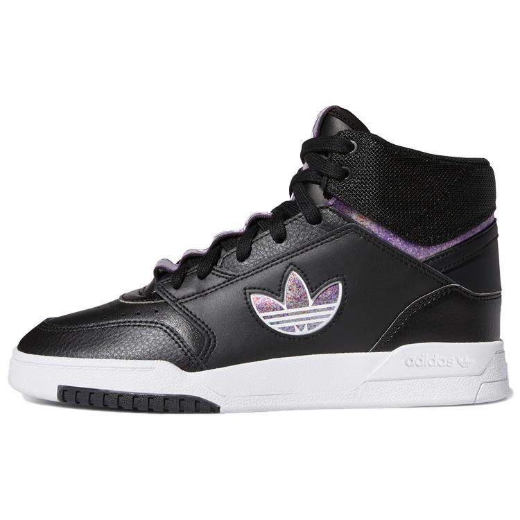 (WMNS) adidas originals Drop Step XL Black White Purple Women s FY3226 EU 36