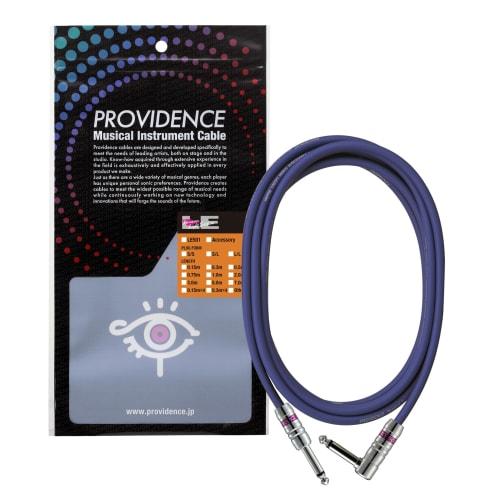Providence LE501 Shielded Cable, 3m, S/L Plug (Straight/L-Shaped), Blue