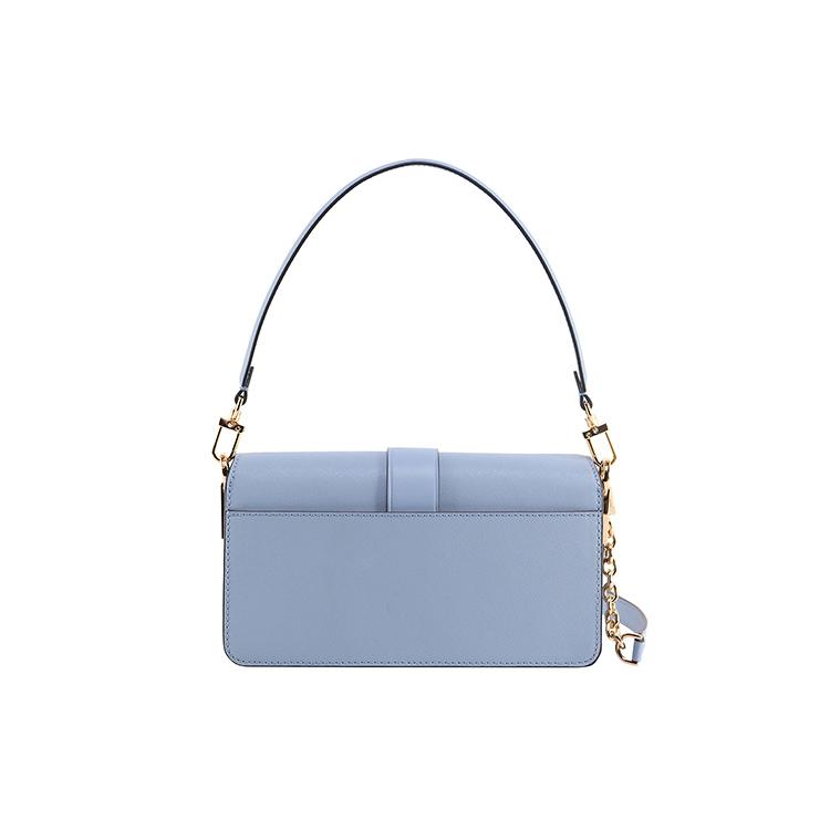 New MICHAEL KORS Greenwich Cow Leather Shoulder Bag Medium Women's Blue 30H1GGRL2L-487