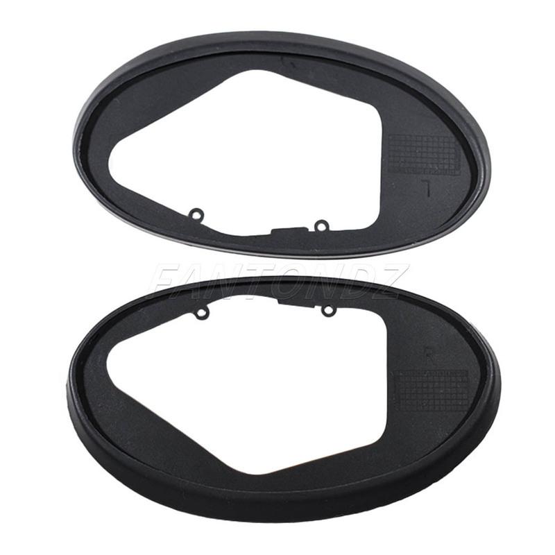 51167058083 51167058084 1Pair Door Side Mirror Gasket Rubber Pad Sealing Ring For MINI Cooper R50 R52 R53