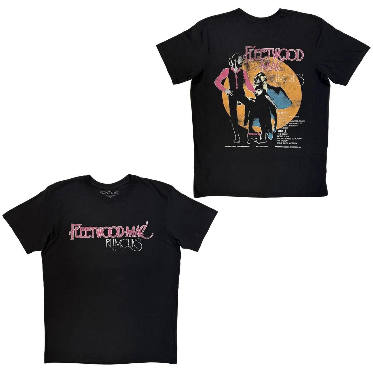 Fleetwood Mac Men s Rumours Premium Carbon T-Shirt S-2XL NEW XS