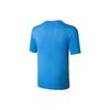 Li Ning Badminton Series Color Block Breathable Sports Short Sleeve T-Shirt Unisex Tops Blue AAYU129-4
