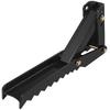 Backhoe Excavator Thumb Attachments, 36 Inch Adjustable Extreme Weld On Backhoe Thumb Hoe Clamp 1/2 Inch Teeth Thick Steel Plate 16MM Assembly Bolt-On
