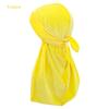Fashion Fine Colorful Head Wrap Breathable Baotou Cap Chemotherapy Cap Muslim Hat Cute Cap In Women 'S