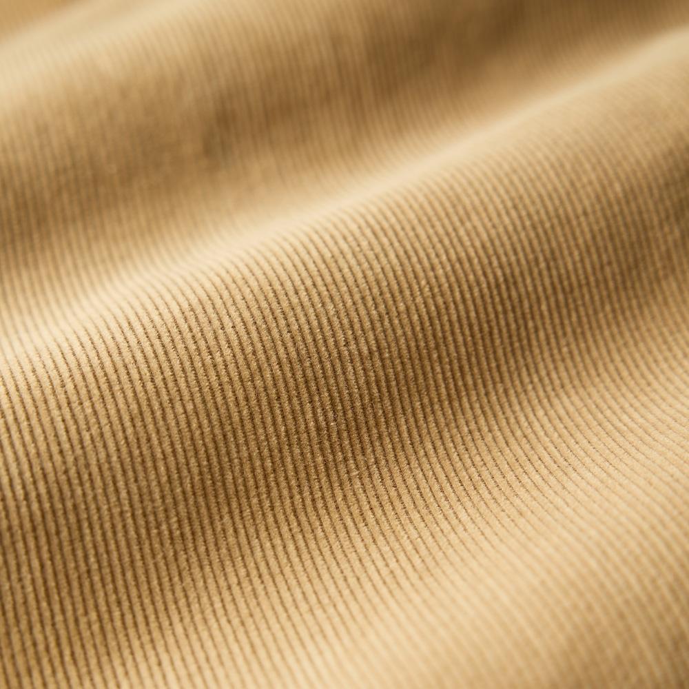 Geonjiulleunseu Corduroy Einfalten Weite Hose - Khaki