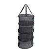 Hanging Drying Mesh with Zipper Breathable Polyester Foldable Hanging Mesh Drying Rack for Fish