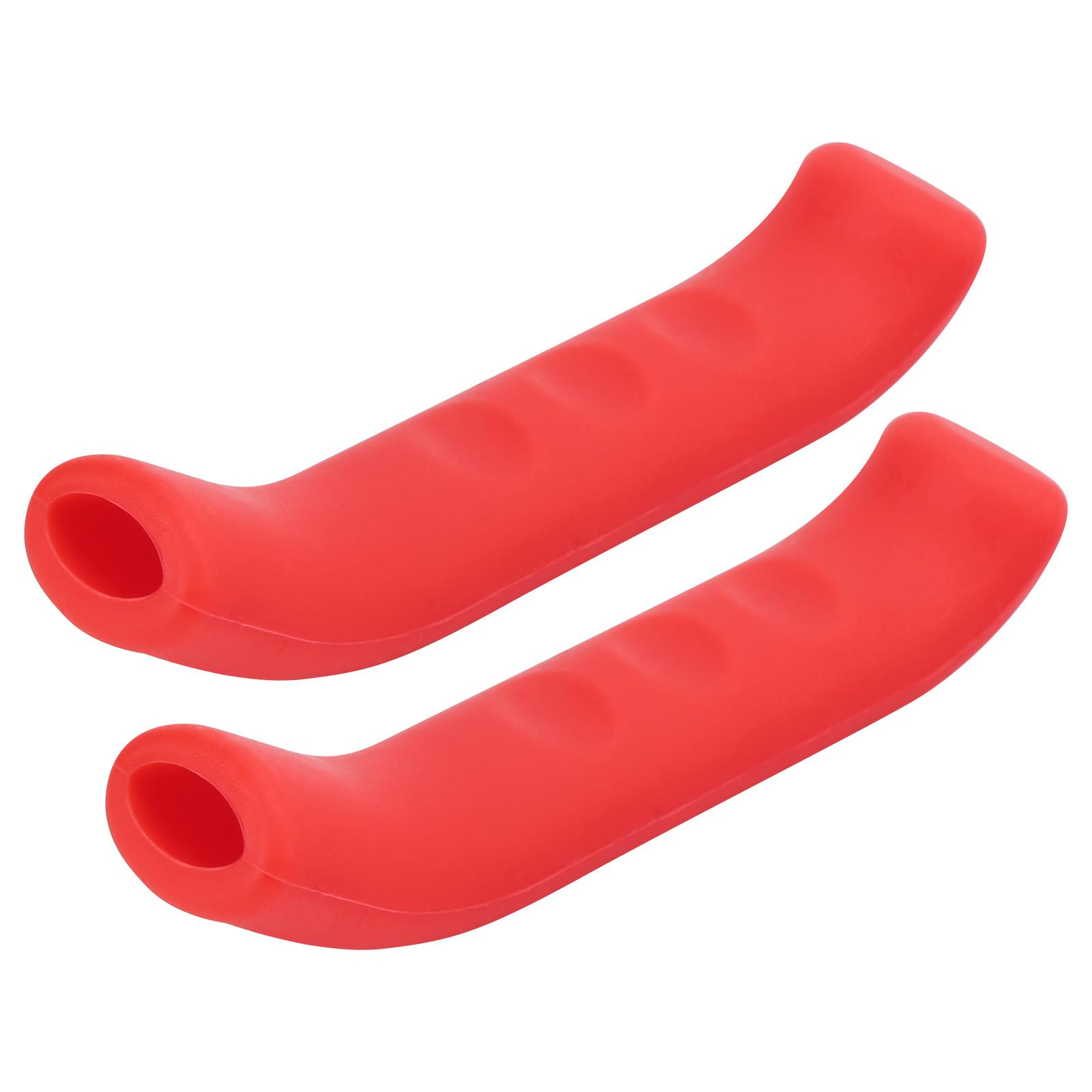 Antislip   Remhendel Siliconen Hoes Mountain Road Bike Remhendel Beschermer(Blauw ) red
