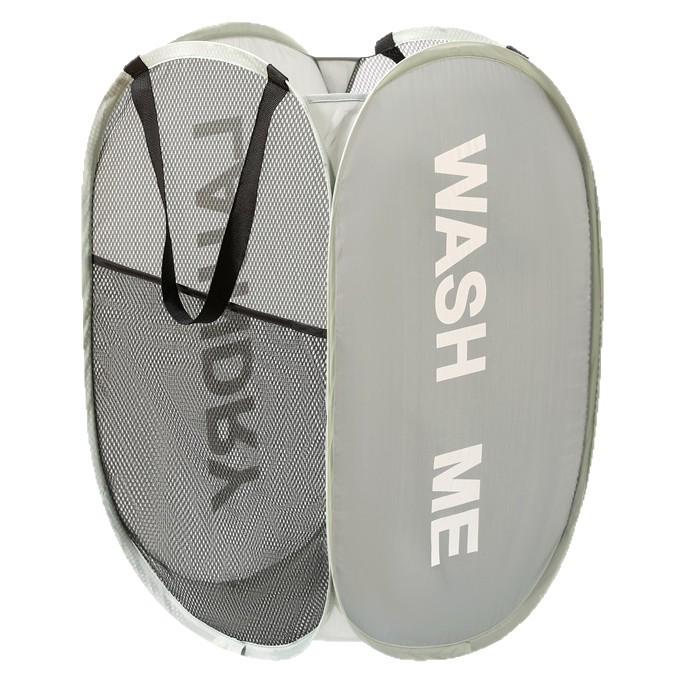 Oversized Foldable Laundry Hamper for Bathroom Storage