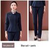 Luxury Women's Autumn/Winter Suit Set for Jewelry Store, Hotel Receptionist, and Salon Workwear