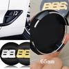 4Pcs 60/65mm Acrylic BBS Wheel Center Cap Wheels Tyre Car Wheel Center Cap Set Vehicles Automotive BBS Wheel Hub Modification