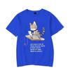 Cat Know Stuff Off Graphic T Shirts Funny Cat Tshirts Short Sleeve Oversize T-shirt Fashion Harajuku T-shirts Men Brand T-shirt