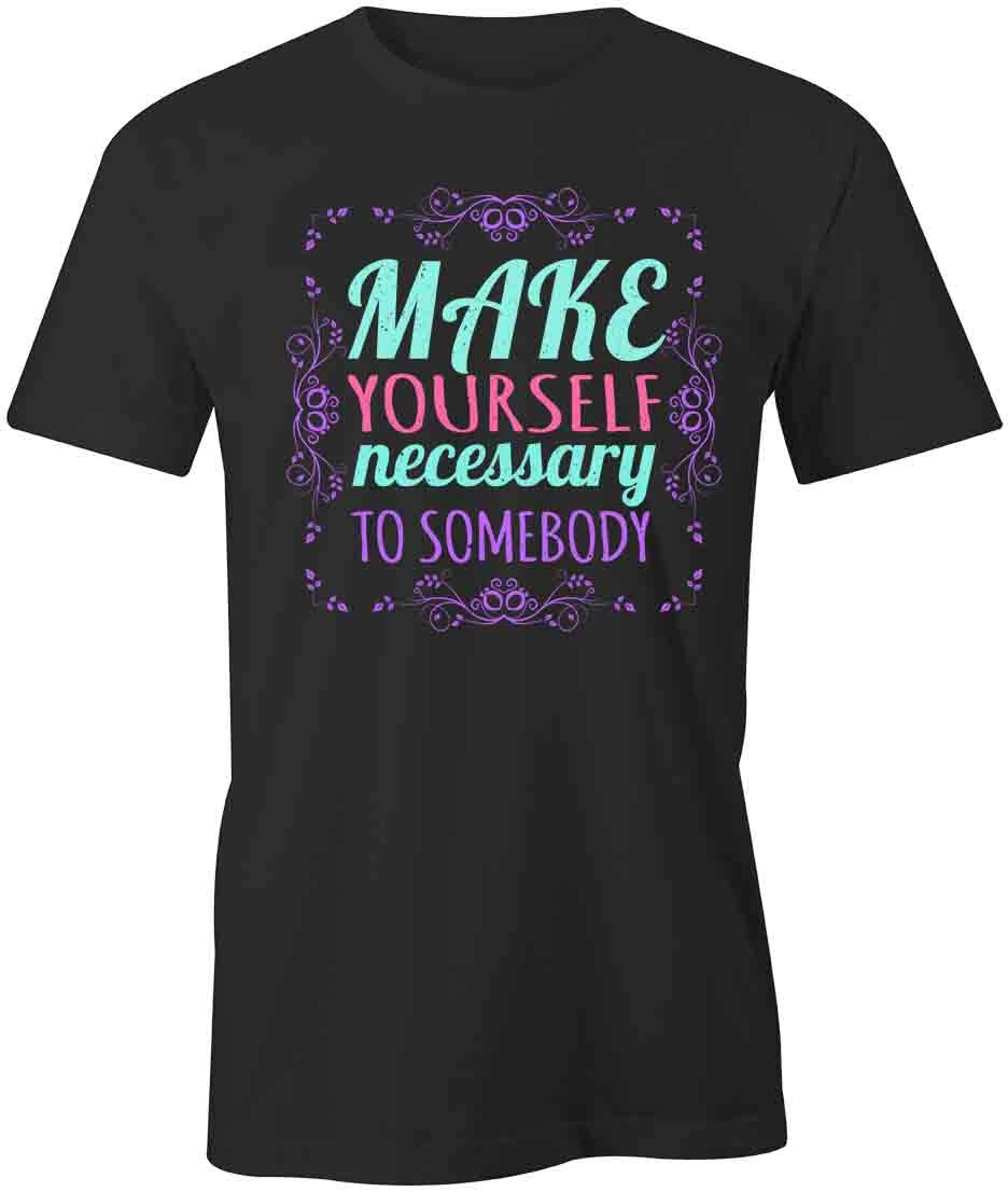 Make Yourself TShirt Tee Short-Sleeved Cotton CLOTHING POSITIVE S1BCA870 S