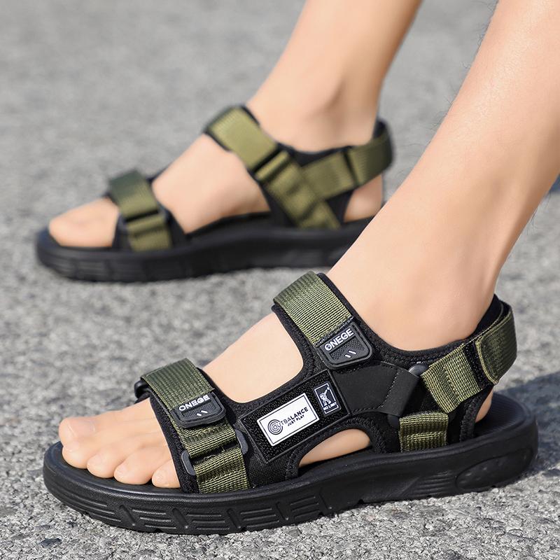 Men's Summer Casual Shoes Sports Wear-Resistant Sandals Cool Driving Outdoor Beach Shoes