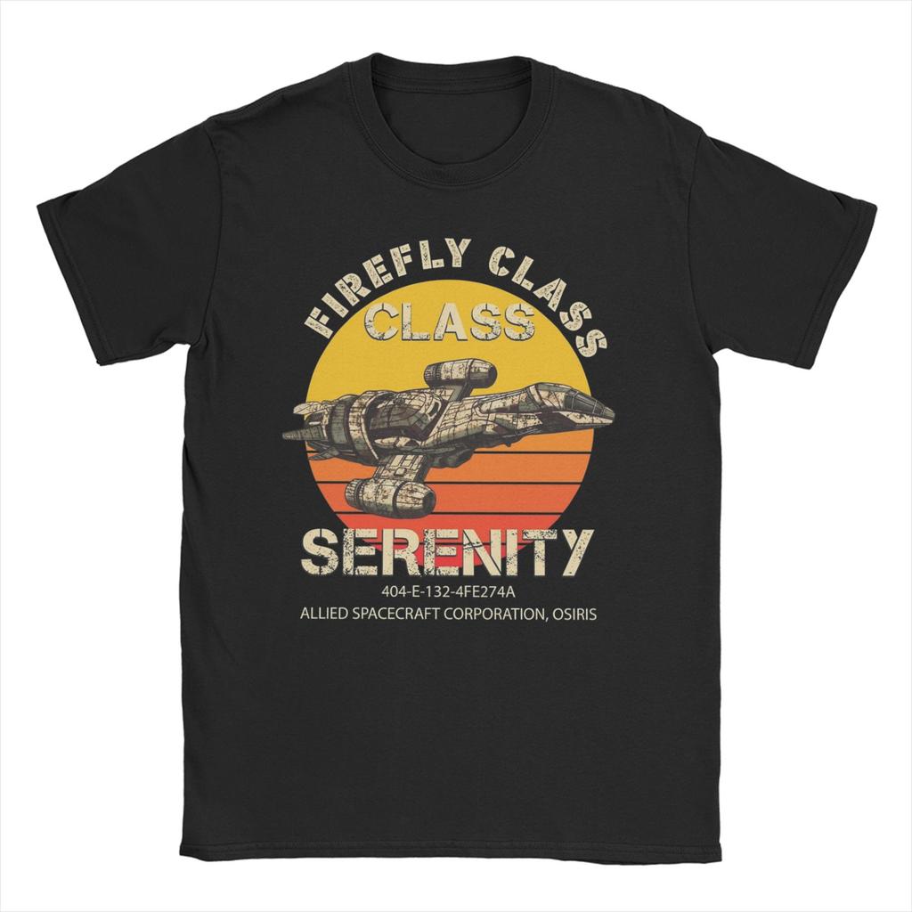 Unisex Unisex Firefly Serenity T Shirt 100 Cotton Tops Crazy Short Sleeve Crewneck Tee Shirt Gift TShirt