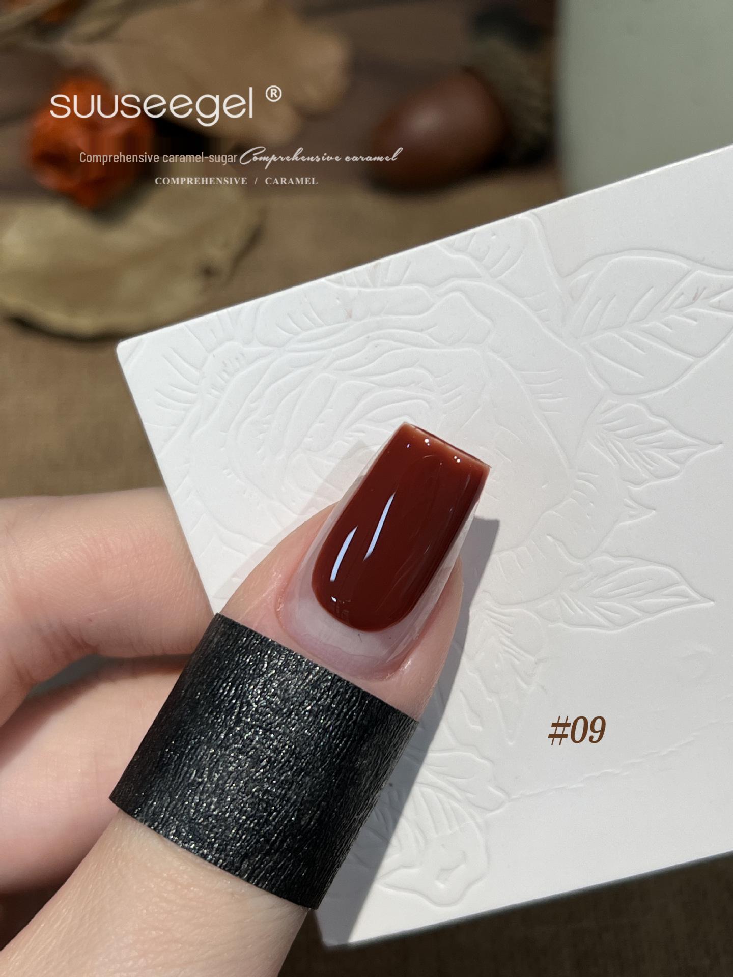 

30-цветный карамельно-золотой и серебряный гель-лак с блестками - Новая популярная коллекция Янтарный кристалл кошачий глаз