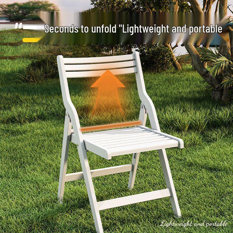 Versatile Foldable Chair: Office, Dining, and Outdoor Use