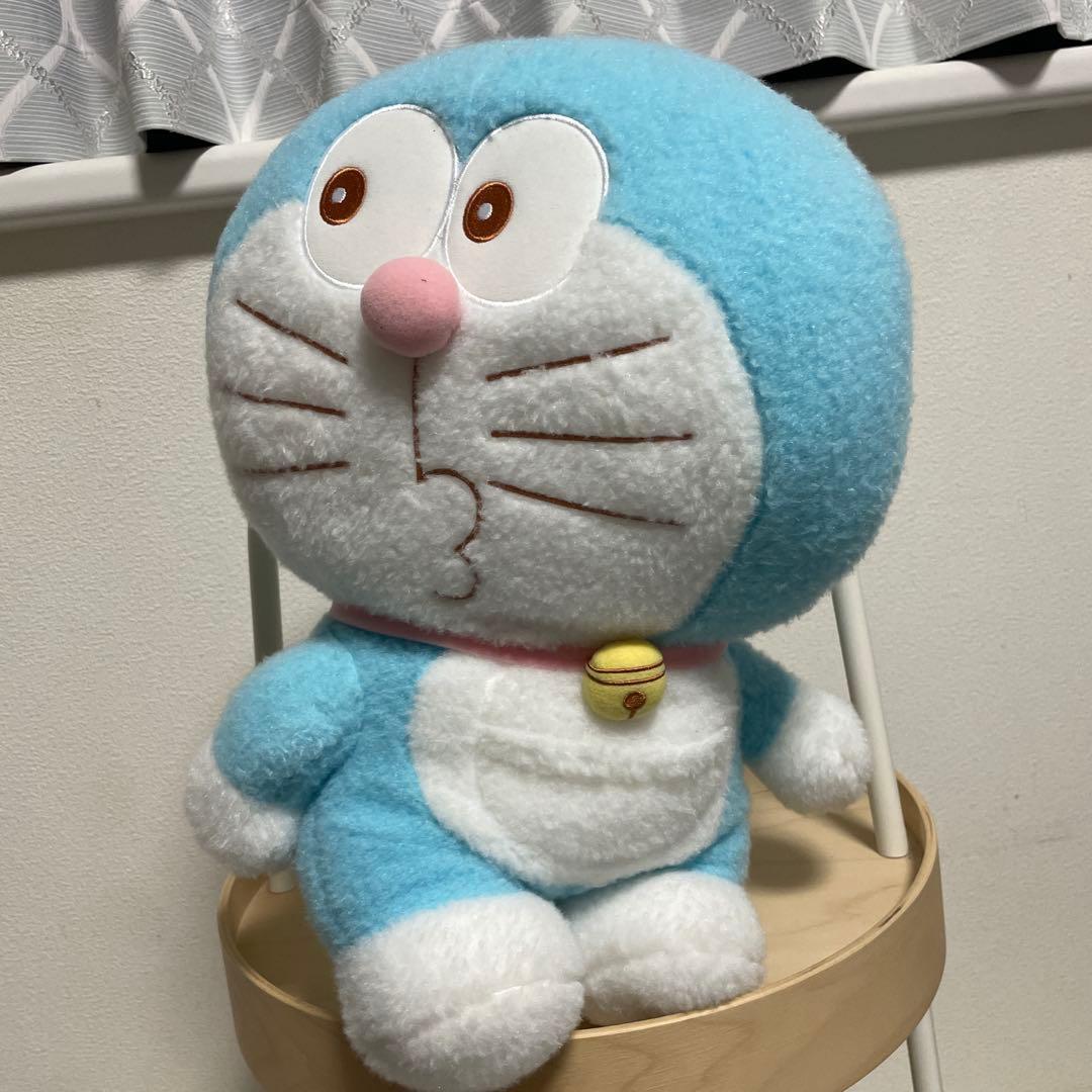 [New and unused] Doraemon stuffed toy light blue