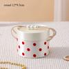 Valentine's Day Gift Box French Wave Dot Handheld Gift Boxes Rectangular Circular Empty Boxes Silk Candy Box Gift Box