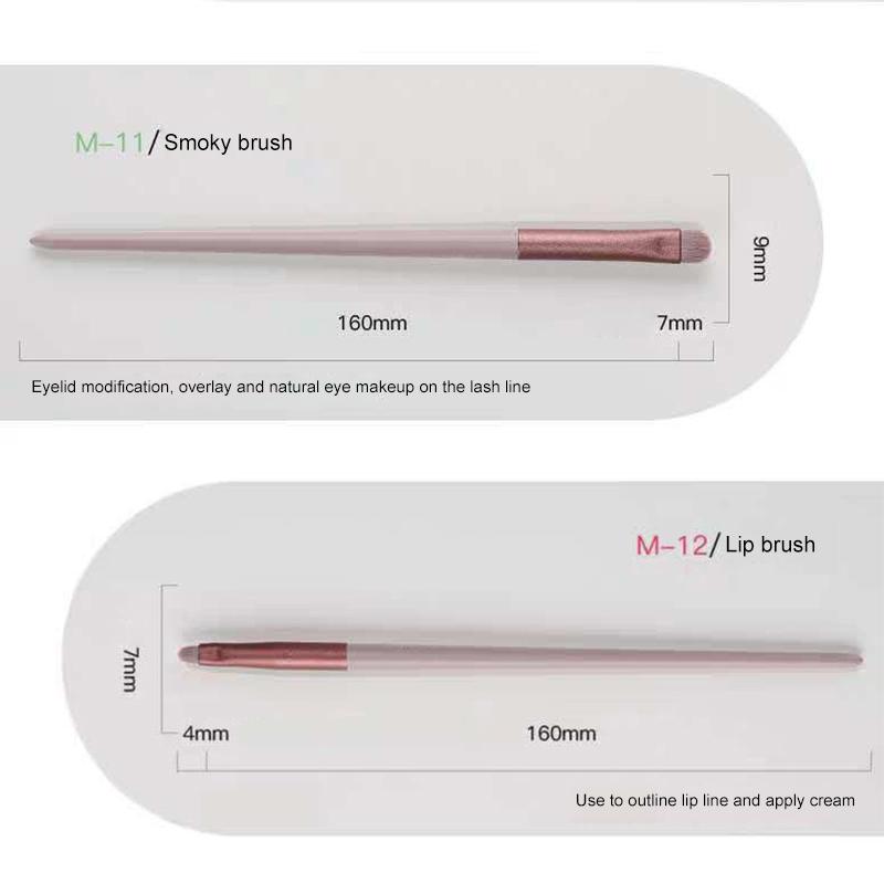 13pcs Professional Makeup Brush Set Soft Fur Beauty Highlighter Powder Foundation Concealer Multifunctional Cosmetic Tool Makeup
