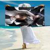 1pc Death Note Beach Towel, Comfortable and Thick, and Swimming/Bath/Picnic/Camping Towel, Suitable for Seaside Beaches