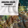 JQ Licensing Jmm-Jp Silky Jungle Cat Supersoft Blanket