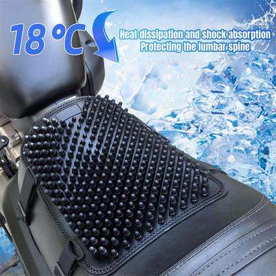 Motorcycle Seat Cushion Motorbike Cooling Seat Pad Shock-Absorbing Motorcycle Sitting Cushion for Offroad Driving Commuting