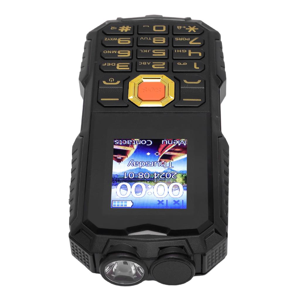 4G Elderly Phone 1.8 Inch HD Screen Dual Card Dual Standby 32MB and 32MB Memory Mobile Phone Black