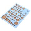 Paper Craft Template Board   Tweezer   Pins   Slotted Pen Quilling Tools Kit (Blue)