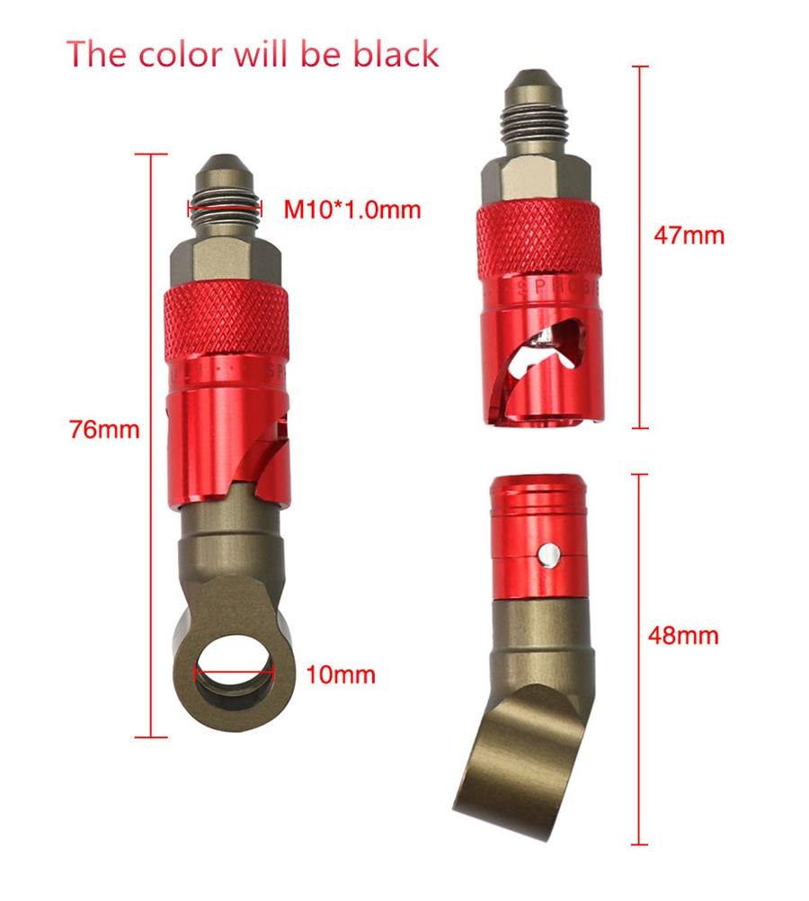 Quick Release Brake Line Coupling for Custom Use