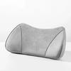 For Porsche Mercedes-Benz Maybach Same Suede Car Seat Memory Foam Lumbar Pillow Cushion Interior Headrest Accessory