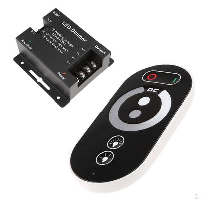 DC 24V/12V Single Color LED Strips Remote Controller Dimmer with Touch Screen