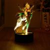 Genshin Impact LED Night Light Zhongli HuTao Xiao Shenhe Anime 3D Lamp for Bedroom Decor Moon Lamp Birthday Best Gifts Luces