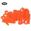 24Pcs Lawn Mower Trimmer Plastic Cutter Blade Replacement Parts Fit for Stihl Polycut 2 2