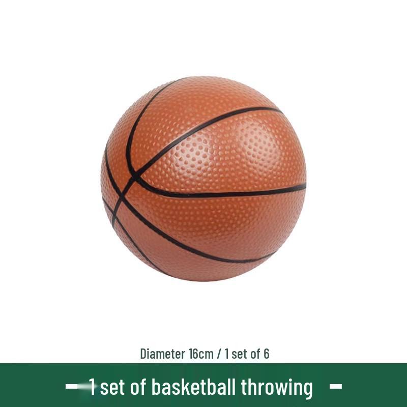 Kids Outdoor Toy Set: Wooden Basketball Hoop, Ring Toss, Sandbags, Bow & Arrow for Sensory Play