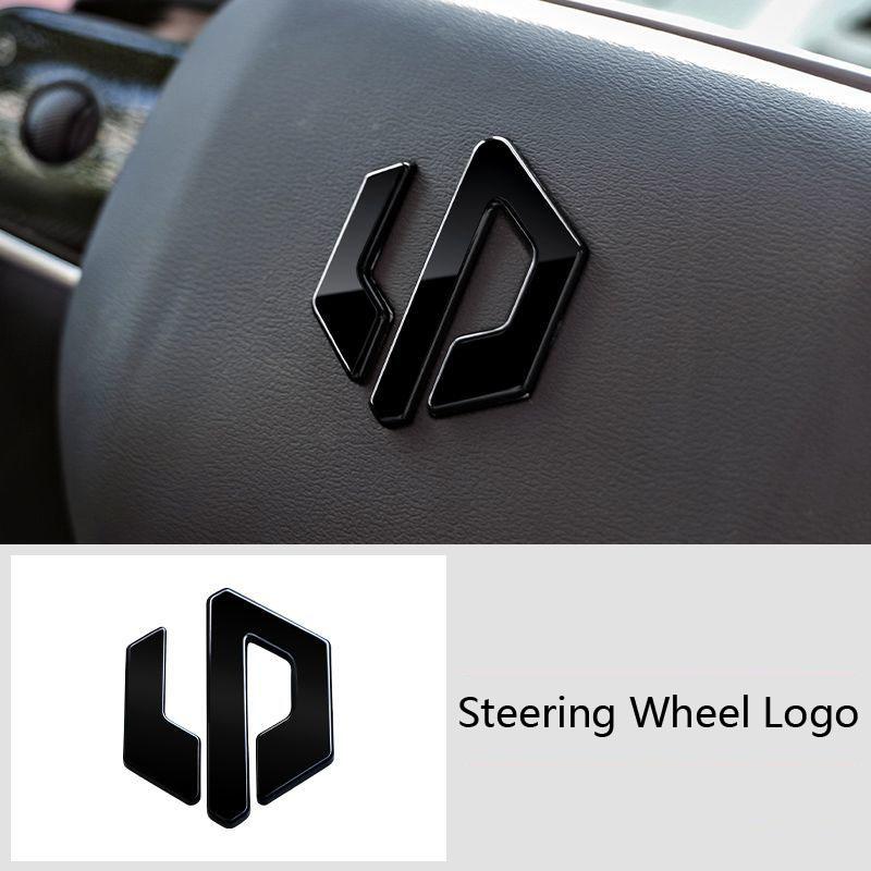 For Leapmotor C10 C16 C11 B10 Blackened Car Emblem Letter Sticker Black Warrior Exterior Modification Accessories