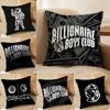 Fashionable Printing Billionaire Boys Club Pillow Case Comfort Sofa Bed Silky Elegant Invisible Zipper Decorative Cushion Cover