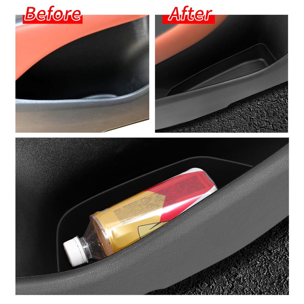 Smabee for BYD Tang L/Atto 8/Sealion 8 2025 2026 Door Side Storage Box TPE Front Rear Door Handle Tray Organizer Accessories