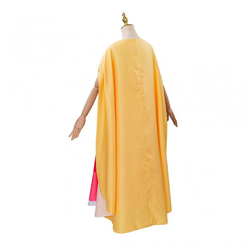 One Piece Onigashima Battle Charlotte Linlin Cosplay Costume Halloween Anime Role Play Outfit