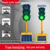 Portable Solar Traffic Light for Driving School or Construction Sites