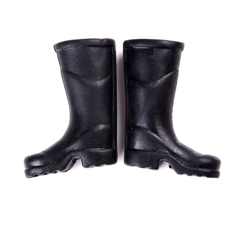 1Pair Mini Garden Yard Rubber Rain Boots For 1/12 Dollhouse Furniture Home Decor