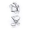 Women's Metal Chain Cutout Erotic Lingerie