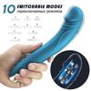 10 Mode Dildo Vibrator for Women G Spot Vagina Massager Clitoris Stimulator Silicone Female Masturbator Sex Toys for Woman