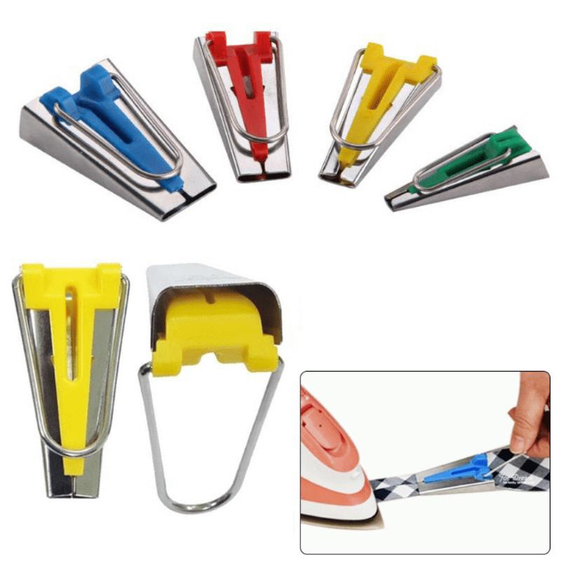 1Pcs Nähzubehör Stoff Schrägband Maker Kit Binder Fuß für Nähen Quilten DIY Werkzeug