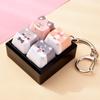 Kawaii Fidget Toy Keychain Relax Button Mechanical Keyboard Keying  Puppy Fans