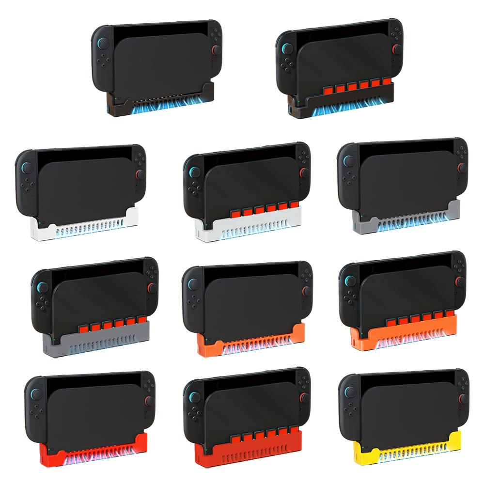 Heat Dissipation Base For Switch 2 Host Cooling Fan Base NGC HUB Expansion NS 2 Large Wall Bracket For Gaming Consoles